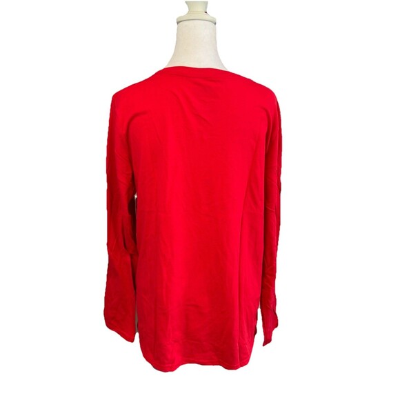 Womens Red Santa Claus Coming Soon Christmas Holiday Pajamas Sleep Set Size M - Picture 4 of 12